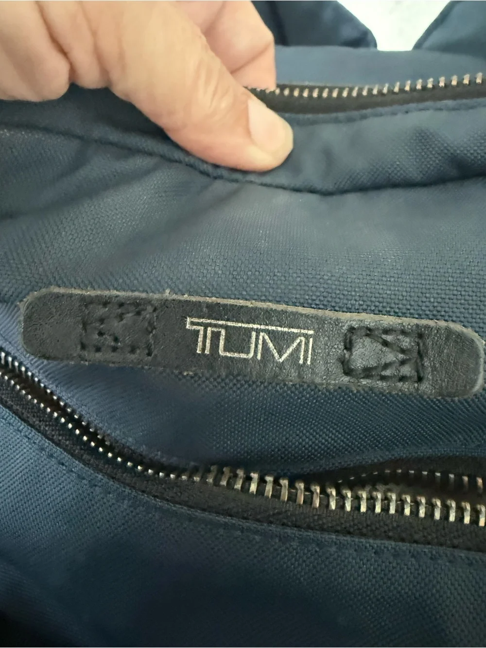 TUMI Navy Blue unisex Adult Backpack - Everyday Commuter Pack
